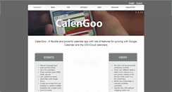 Desktop Screenshot of calengoo.dgunia.de